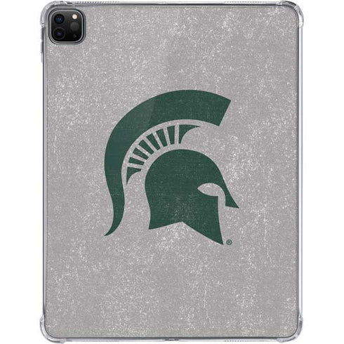 Michigan State University Grey Spartans Logo iPad Pro 11in (2024) Clear Case